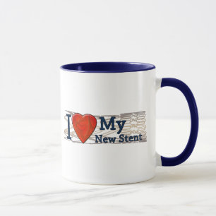 HerzErholungs-Geschenke  Stent-T - Shirts Tasse