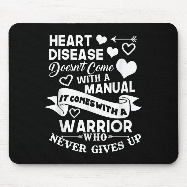 Herzerkrankungen nicht mit einem manuellen Warrior Mousepad (Vorne)