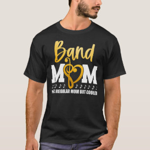 Herzerreißende Band-Mama wie eine regelmäßige Mama T-Shirt