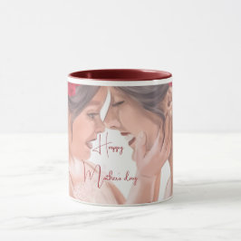 Herzerwärmendes persönliches Blumengeschenk Tasse