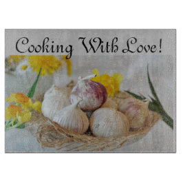 Herzerwärmung "Kochen mit Liebe" Schneidebrett