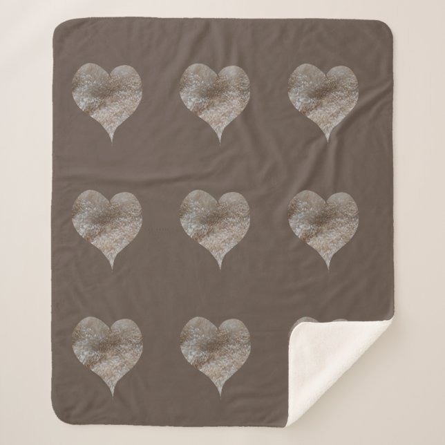 Herzflut Sherpadecke (Vorderseite)