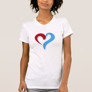 Herzform T-Shirt