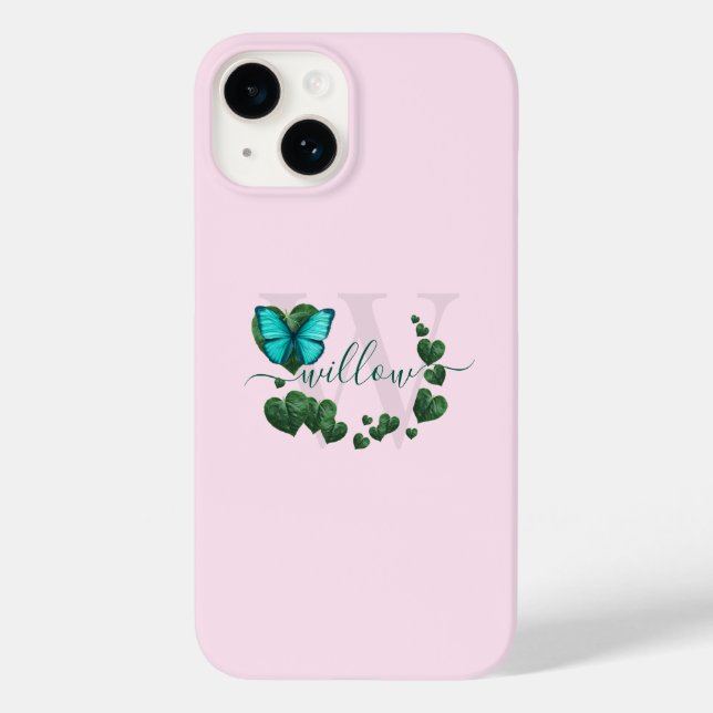 Herzförmige Blätter Bouquet Case-Mate iPhone Hülle (Rückseite)