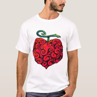 Herzförmige Flammenfrucht Grafik Lustiges Feuer T- T-Shirt