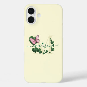 Herzförmiger Blätter Strauß Case-Mate iPhone Hülle