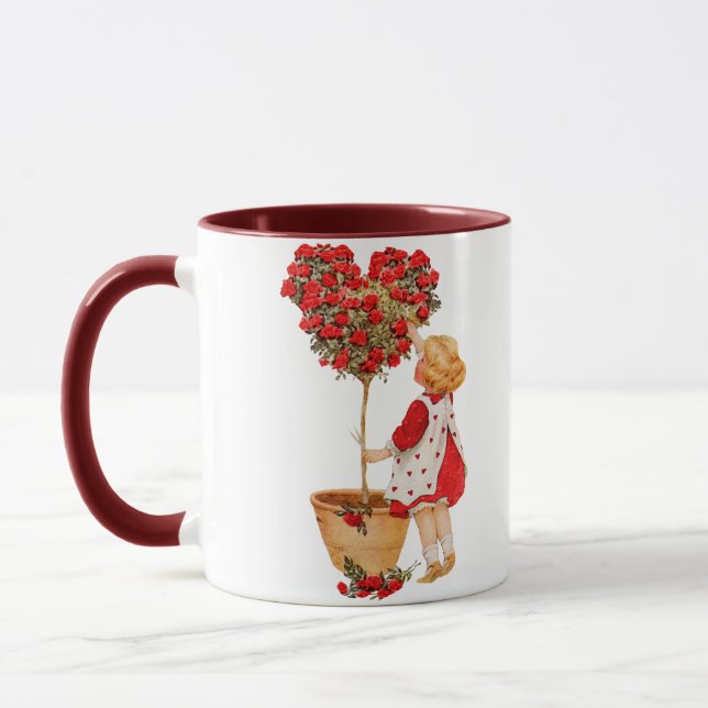 Herzförmiger Formschnitt Tasse (Links)