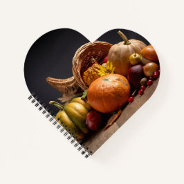 Herzförmiges Spiralnotizblock Notizbuch