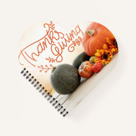 Herzförmiges Spiralnotizblock Notizbuch