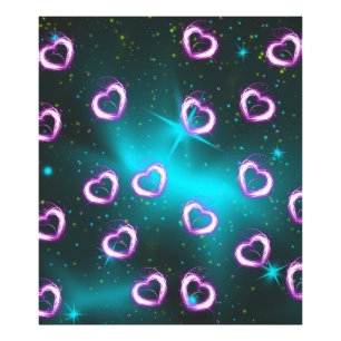 Herzgalaxie Fotodruck