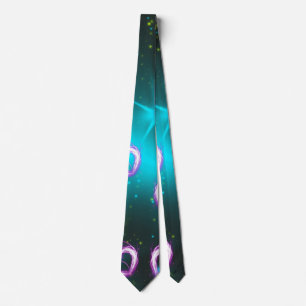 Herzgalaxie Krawatte