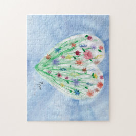 Herzgarten - KinderKunst für CHOC Jigsaw Puzzle