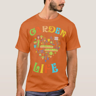 Herzgartenanlage Liebe Garten Leben Vereinbarkeit T-Shirt