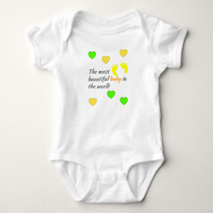 Herzgeschenk: Das schönste Baby der Welt Strampler