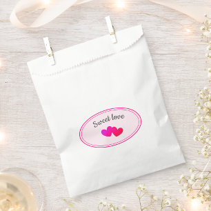 Herzgeschenk für süße Liebe Geschenktütchen
