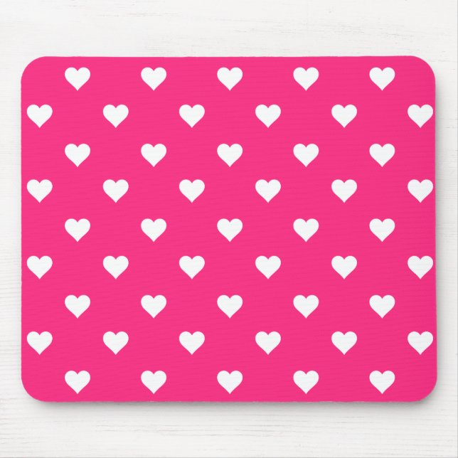 Herzgeschenkmuster, Valentinstag-Dekoration Mousepad (Vorne)