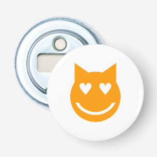 Herzgestapelte Augen Emoji Flaschenöffner