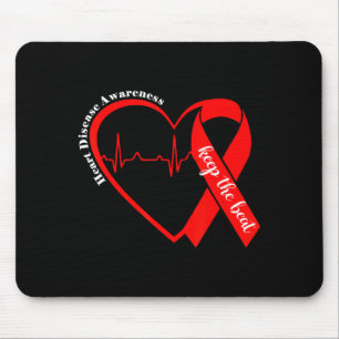 Herzgesundheit Herzerkrankung Bewusstsein Herzschl Mousepad