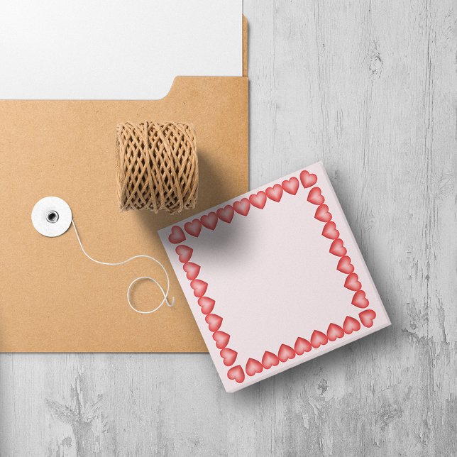 Herzgrenze Post-it Klebezettel (Von Creator hochgeladen)