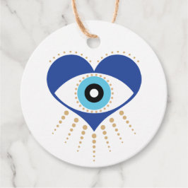 Herzgriechisches Böses Auge Geschenkanhänger