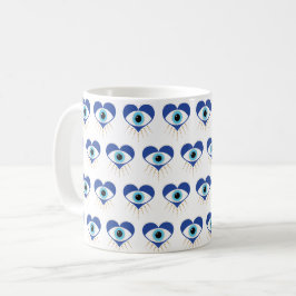 Herzgriechisches Böses Auge Kaffeetasse