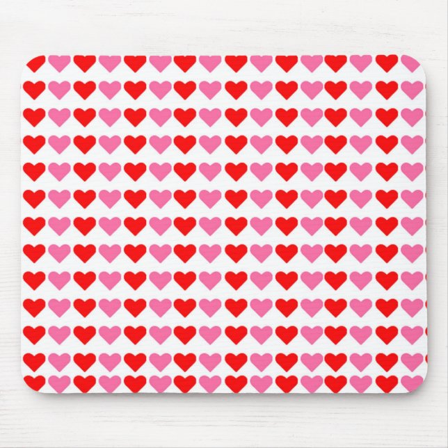 Herzherzherzen Mousepad (Vorne)