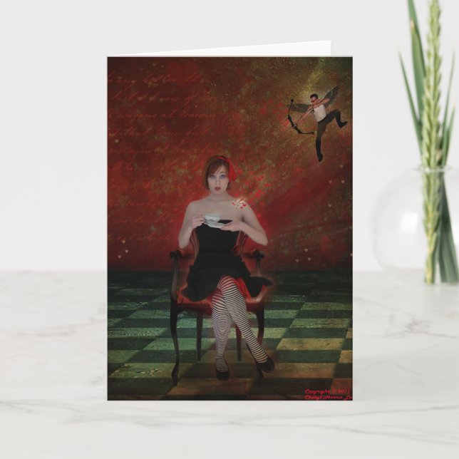 Herzinfarkt! Feiertagskarte (Vorderseite)