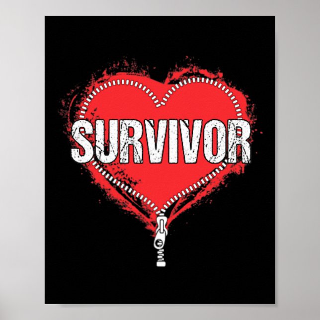 Herzinfarkt - Operation Survivor Poster (Vorne)