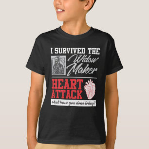 Herzinfarkt Operation überlebt Witwe Maker Herzan T-Shirt