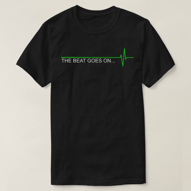 Herzinfarkt überlebt den Schläger auf Geschenk T-Shirt (Design vorne)