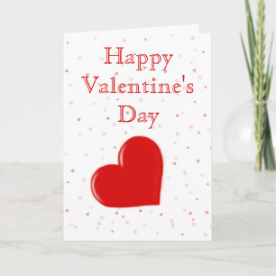 Herzinfarkt Valentinstag Feiertagskarte