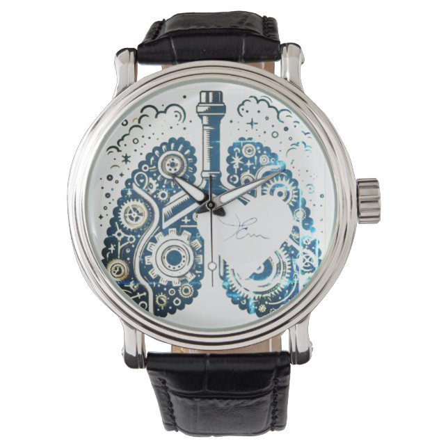 Herzinhalator Armbanduhr (Vorderseite)