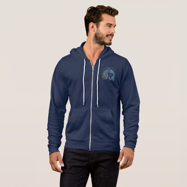 Herzinhalator Hoodie (Vorne ganz)
