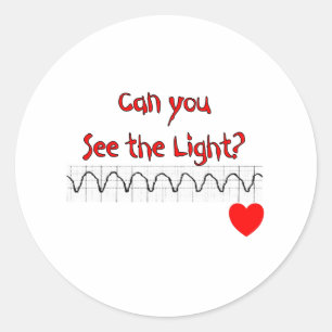 Herzinsuffizienz/ ER Unglaublich witzig Redewendun Runder Aufkleber