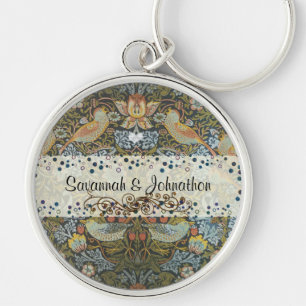 Herzkettenkette für den bezauberten Wald auf der W Schlüsselanhänger