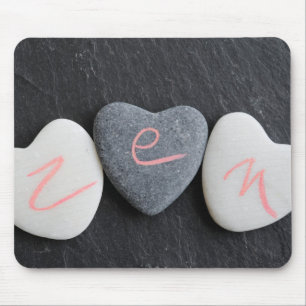 Herzkiesel Zen Mousepad