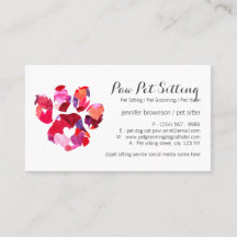 Herzklopfe Liebe Sitter Grooming Paw