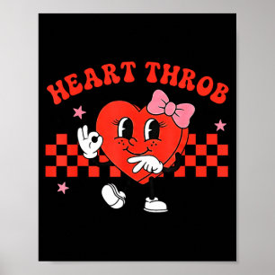 Herzklopfen 67 Valentinstag Six Seven Meme Mädchen Poster