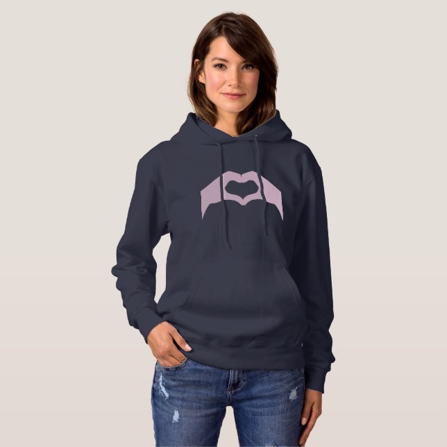 Herzklopfen Hoodie (Vorne ganz)