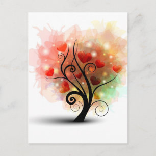 Herzklopfen Postkarte