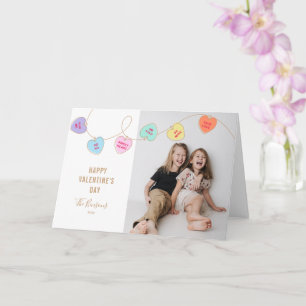 Herzklopfen Valentinstag Foto Karte