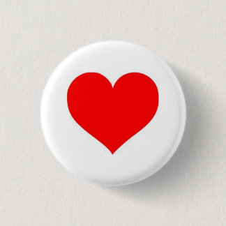 Herzknopf Button