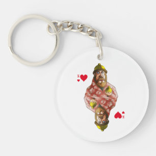 Herzkönig Schlüsselanhänger