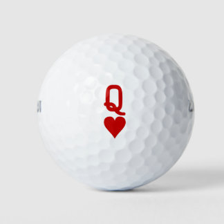 Herzkönigin Golfball