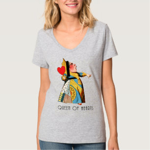 Herzkönigin Klassisches Alice im Wunderland T-Shirt