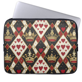 Herzkönigin Laptopschutzhülle