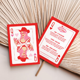 Herzkönigin Las Vegas Bachelorette Einladung