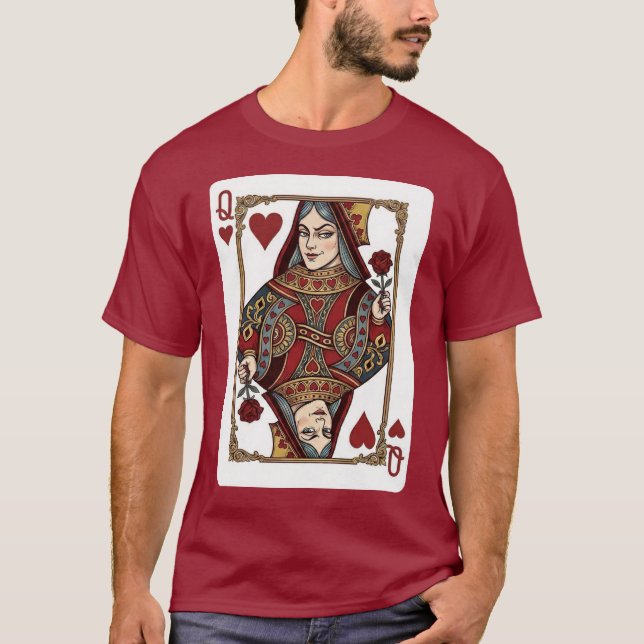 Herzkönigin T-Shirt (Vorderseite)