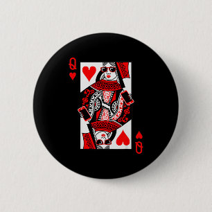 Herzkönigin - Vintage Valentinstag Kostüm  Button