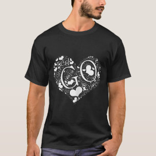 Herzkrankenmonat Februar Herzkrankheiten Amerikane T-Shirt